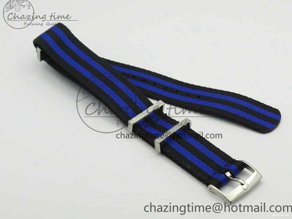 0301 ZeroBulk 2018 Seamaster Diver 300M OMF Best Edition Blue Ceramic Blue Dial on SS Bracelet A8800 (Black Balance Wheel) 7957